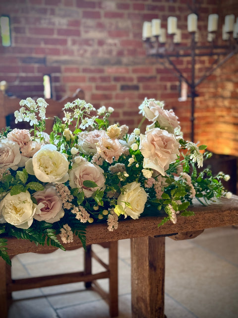 Catherine & James at Grangefields by Cripps & Co, Derbyshire
